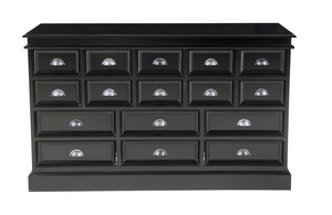 Black Furniture, Black Dressers